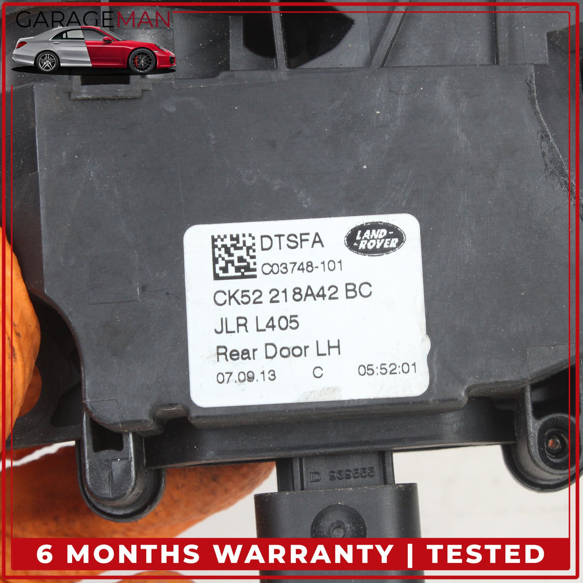 2013-2022 LR Range Rover L405 Rear Left Door Handle Lock Latch & Soft Close OEM