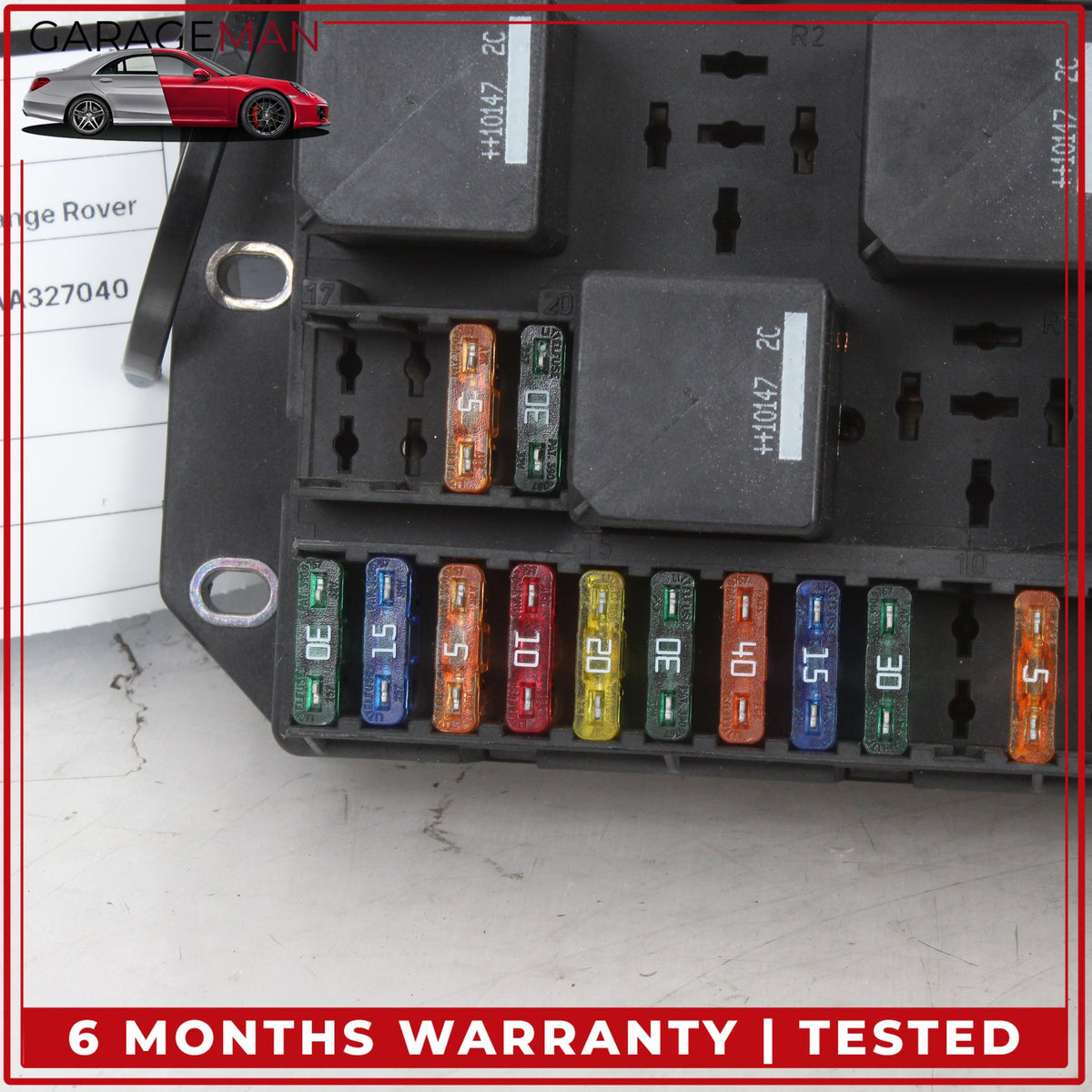 2010-2012 Range Rover L322 Rear Trunk Boot Fuse Box Module AH4214N030AE OEM