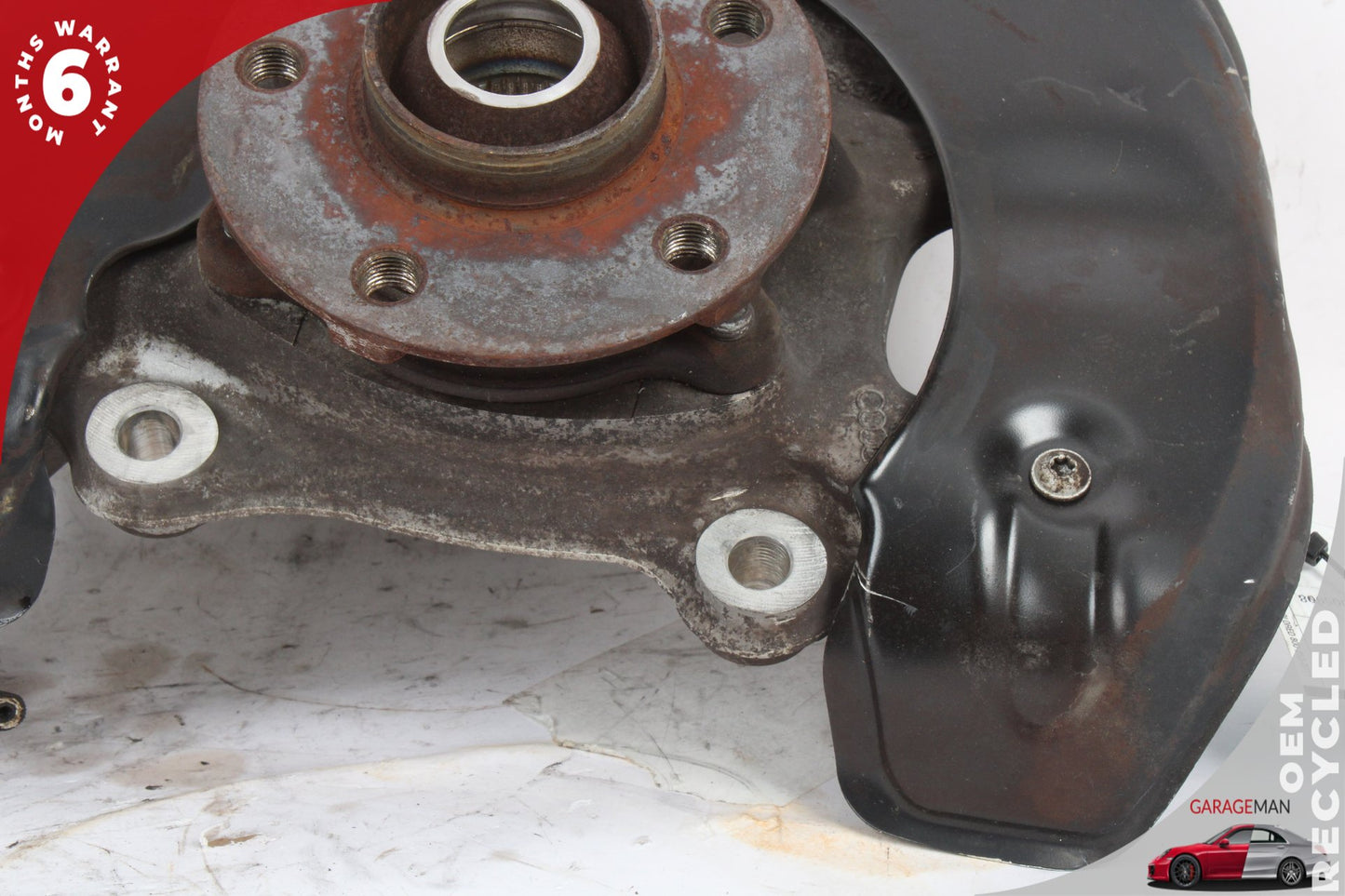 2009-2018 Audi A7 A6 Front Right Side Spindle Knuckle Wheel Hub 4G0407242 OEM