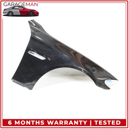 2011-2016 BMW 528i F10 Front Right Passenger Side Fender Wing Panel Black OEM