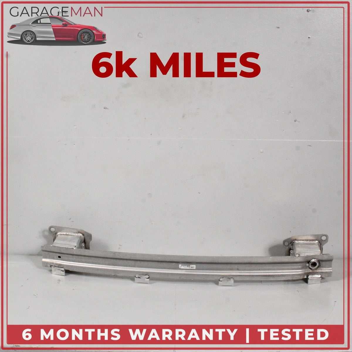 2017-2025 Audi A4 B9 Rear Bumper Reinforcement Impact Crash Bar 8W0807309J OEM