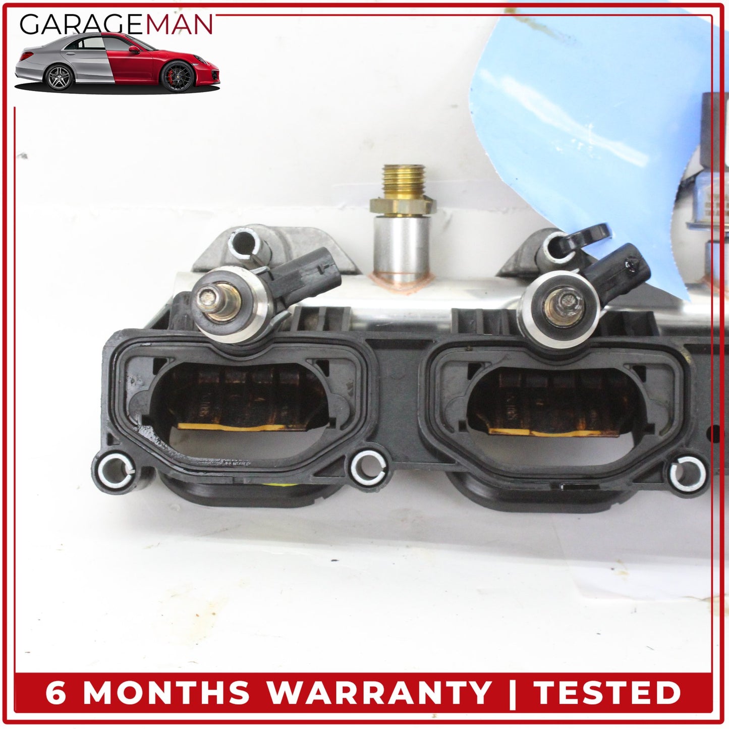 2009-2018 Audi A6 Porsche Cayenne 958 Left Lower Intake Manifold w/ Injectors