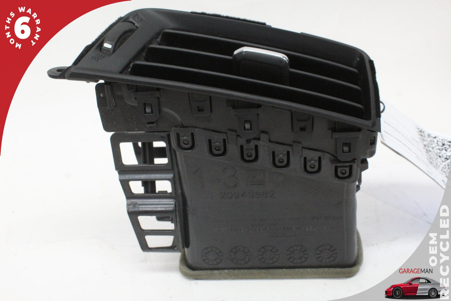 2014-2019 Chevrolet Silverado 1500 Front Left Dash Center AC A/C Air Vent OEM
