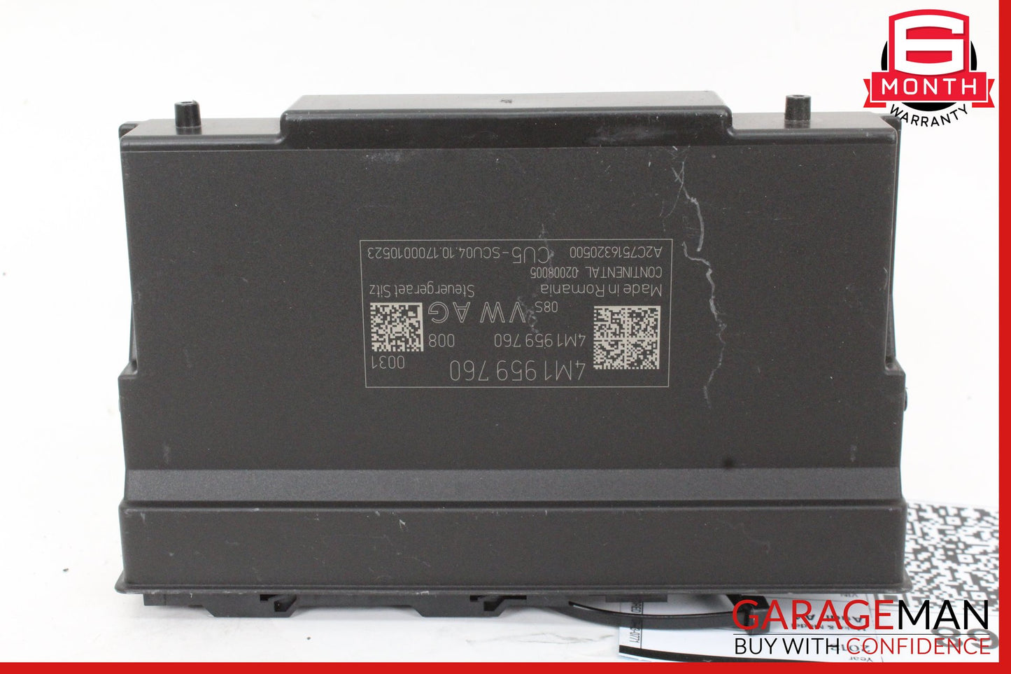 2018-2023 Audi A4 Sedan Rear 3rd Third Row Seat Memory Module 4M1959760G OEM