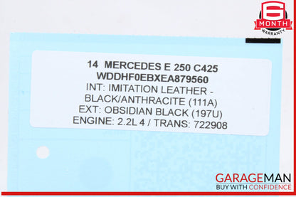 2008-2018 Mercedes-Benz E250 W212 Right Front Door Control Module 2129006518 OEM