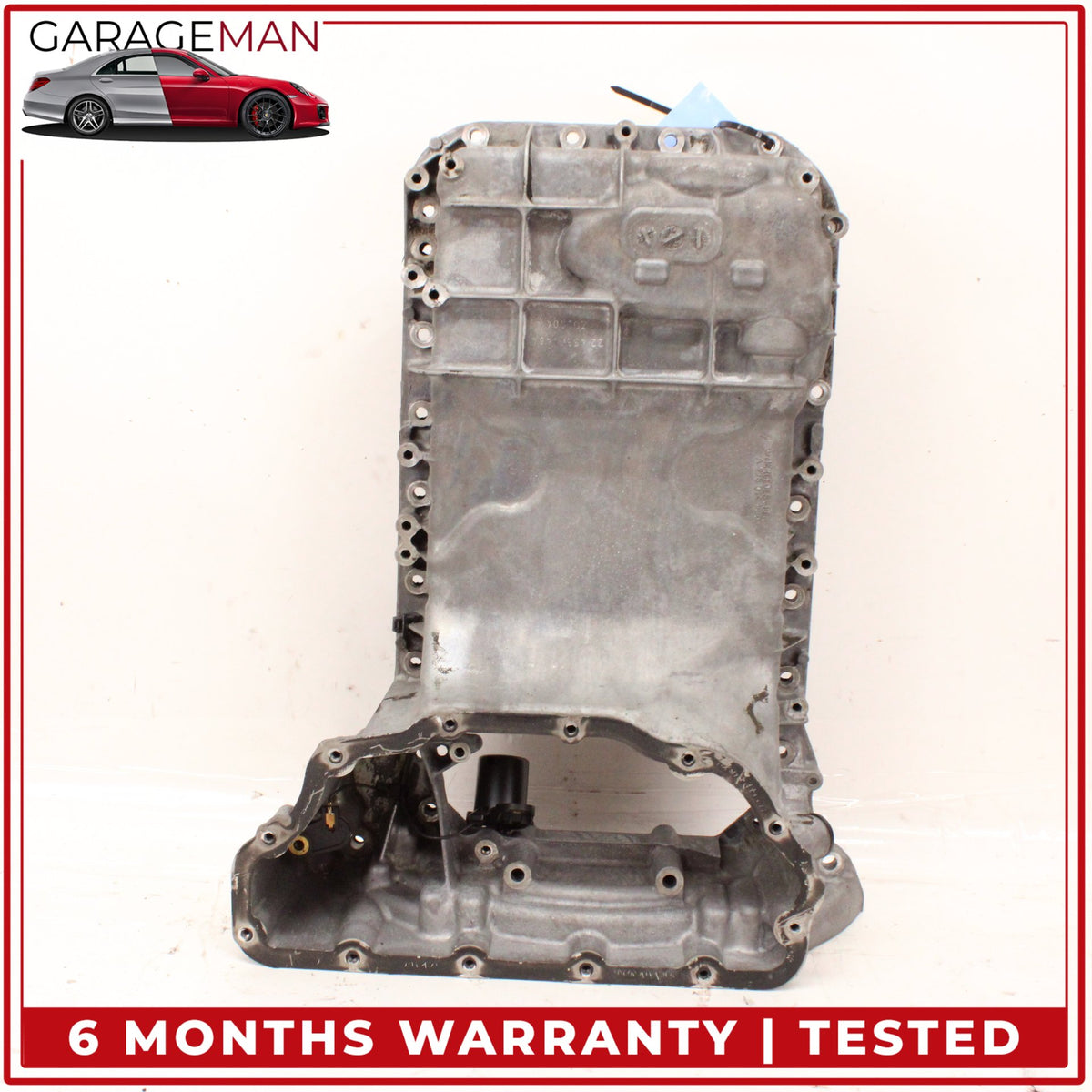 2012-2015 Mercedes W212 E400 E350 M276 RWD Upper Oil Pan Section 2760141802 OEM