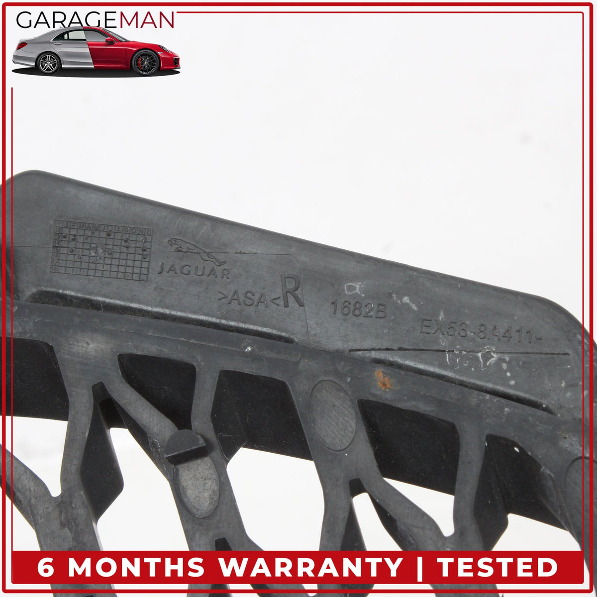 2014-2017 Jaguar F-Type X152 Front Bumper Right Support Bracket w/ Grills Set