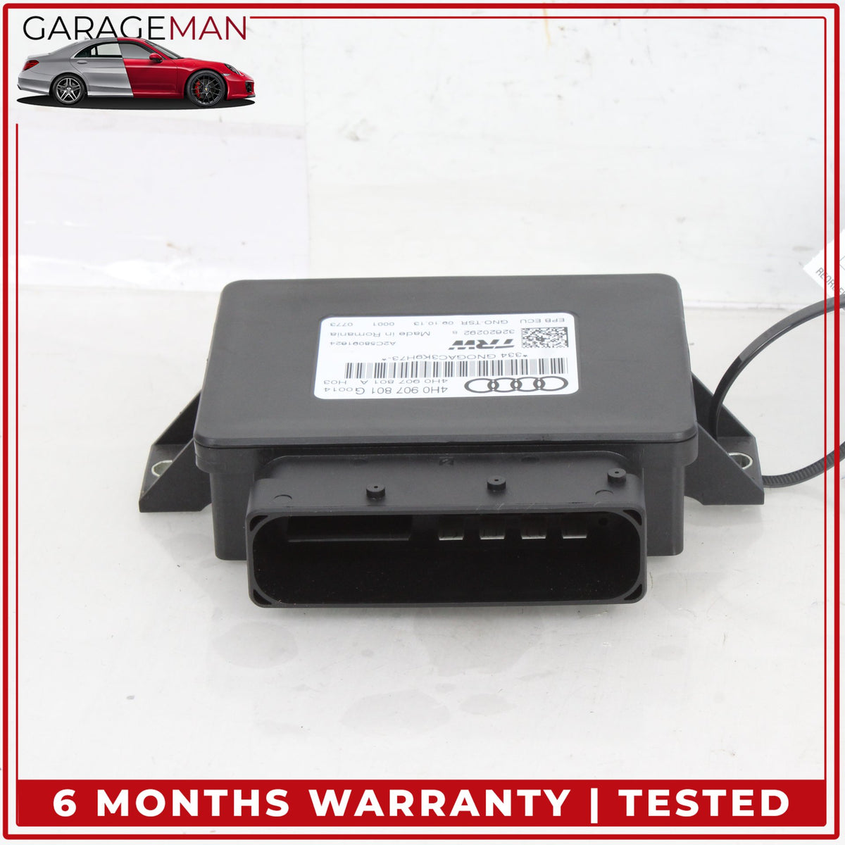 2012-2018 Audi A6 A7 Electronic Parking Brake Control Module Unit 4H0907801G OEM