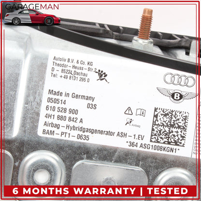 2011-2018 Audi A8 S8 Front Right Passenger Side Knee Airbag 4H1880842A OEM
