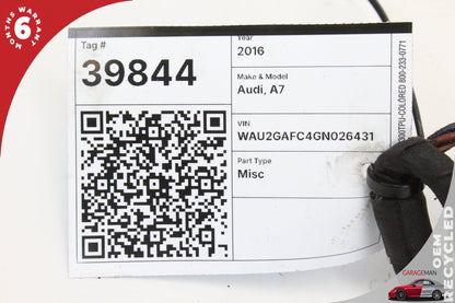 2015-2019 Audi A7 Hatchback Fuel Injector Wiring Harness 06E971627AG OEM