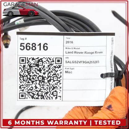 2013-2017 Land Rover Range Rover L405 Air Suspension Line Hose Set OEM