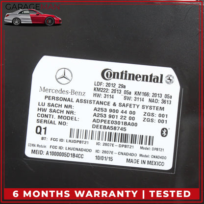 2012-2020 Mercedes X156 GLA250 Communication Control Module Unit 2539004400 OEM