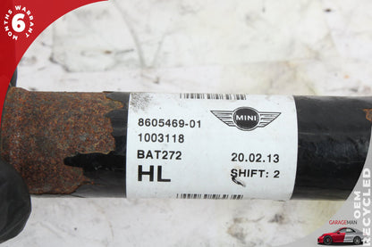 2007-2015 Mini Cooper R56 Front Left Driver Side CV Axle Drive Shaft 8605469 OEM
