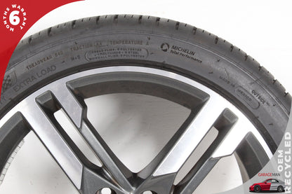 2017-2020 Audi A4 S4 5 Spoke Wheel Rim w/ Michelin Tire 8.0Jx18H2 8W0601025M OEM