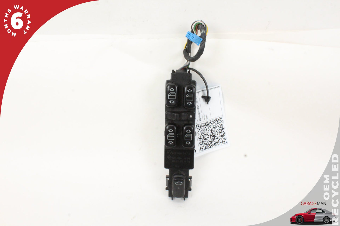 2000-2002 Mercedes W220 S500 Front Left Master Window Control Switch 2208201010