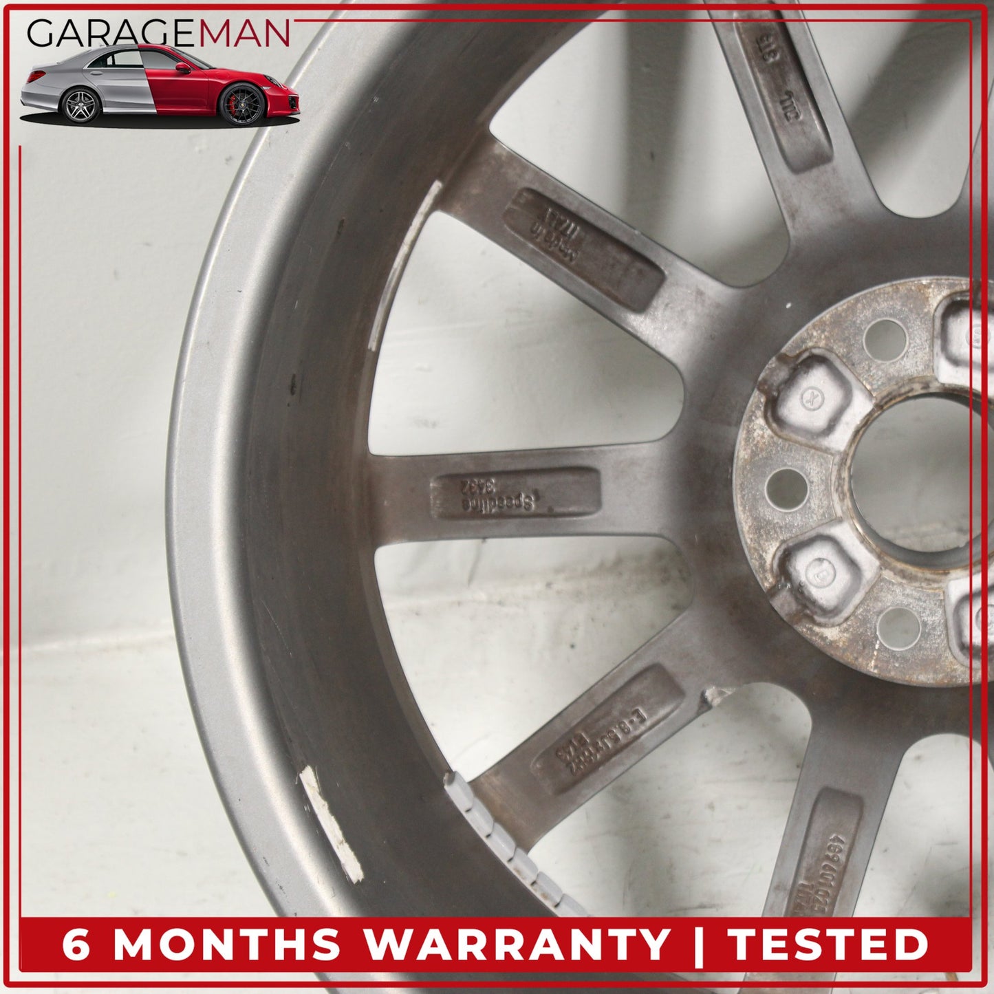 2016-2018 Audi A6 S6 Front or Rear Wheel Rim 8.5JX19 H2 ET43 4G9601025H OEM
