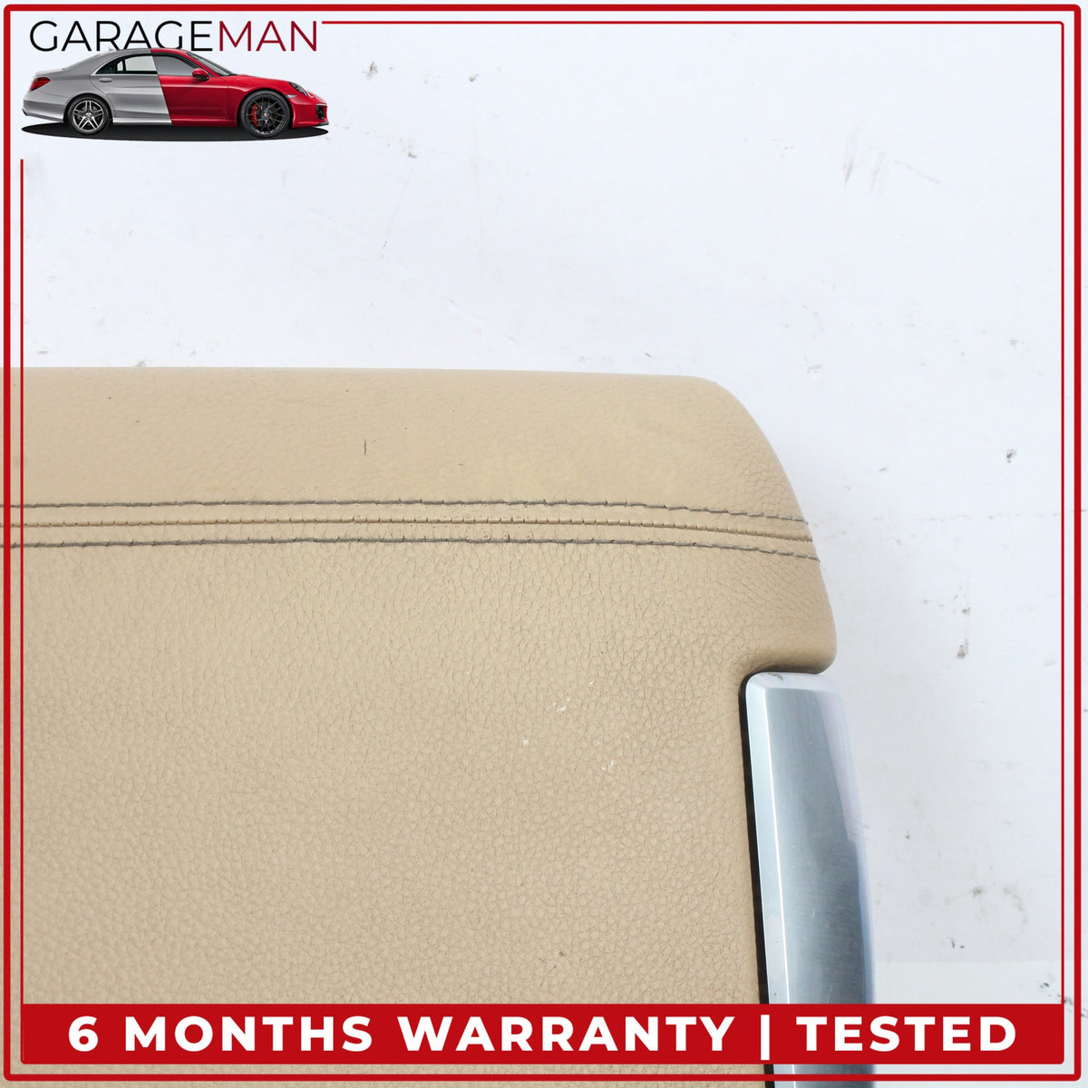 2011-2018 Porsche Cayenne 958 Front Center Console Armrest Lid Cover Beige OEM