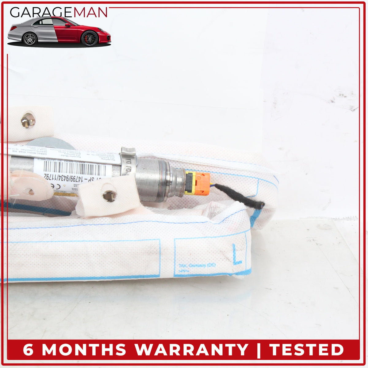 2015-2026 Porsche Macan 95B Left Side Upper Roof Curtain Air Bag 95B880741B OEM