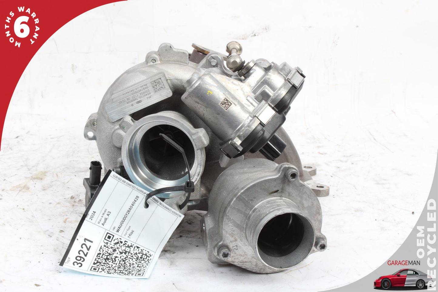 2016-2024 Audi A3 S3 Q3 VW Arteon Tiguan 2.0L Engine Turbocharger 06Q145701C OEM