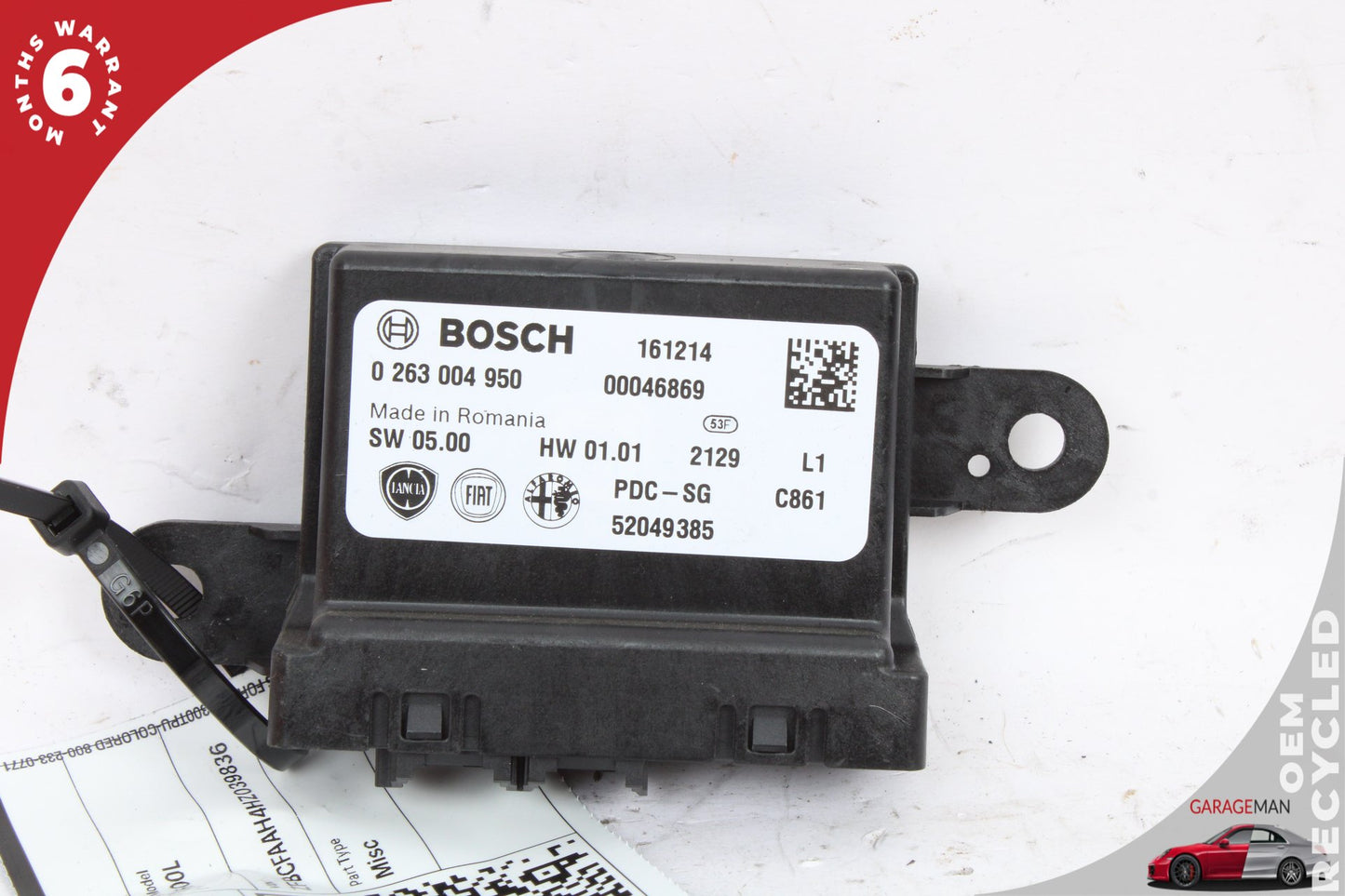 2014-2017 Fiat 500L Parking Assist Control Module Unit Bosch 52049385 OEM
