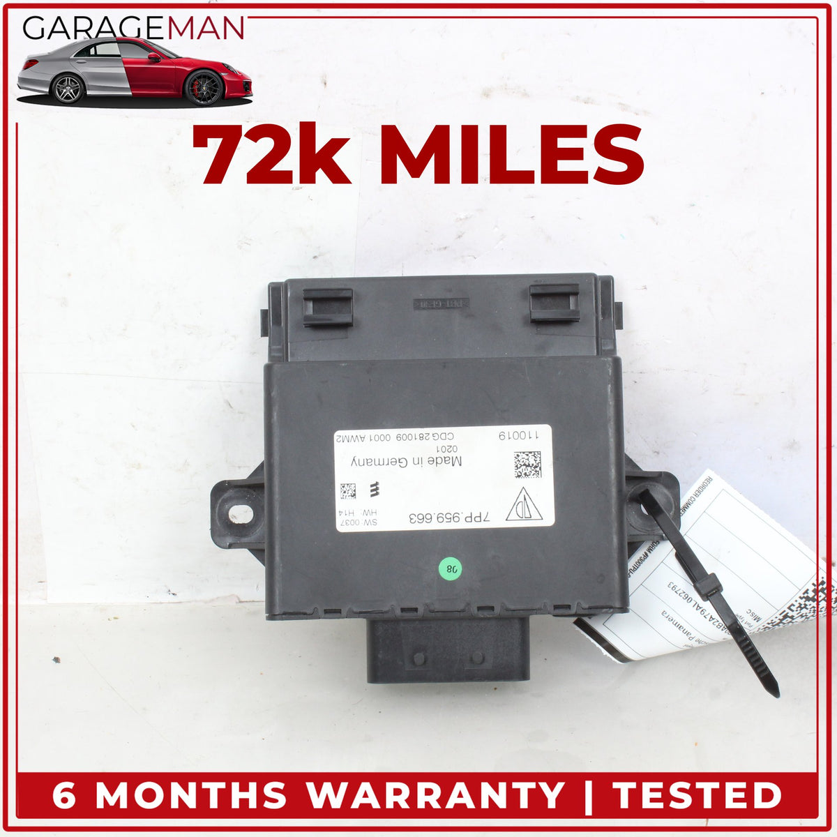 2010-2016 Porsche Panamera 970 Voltage Stabilizer Control Module 7PP959663 OEM