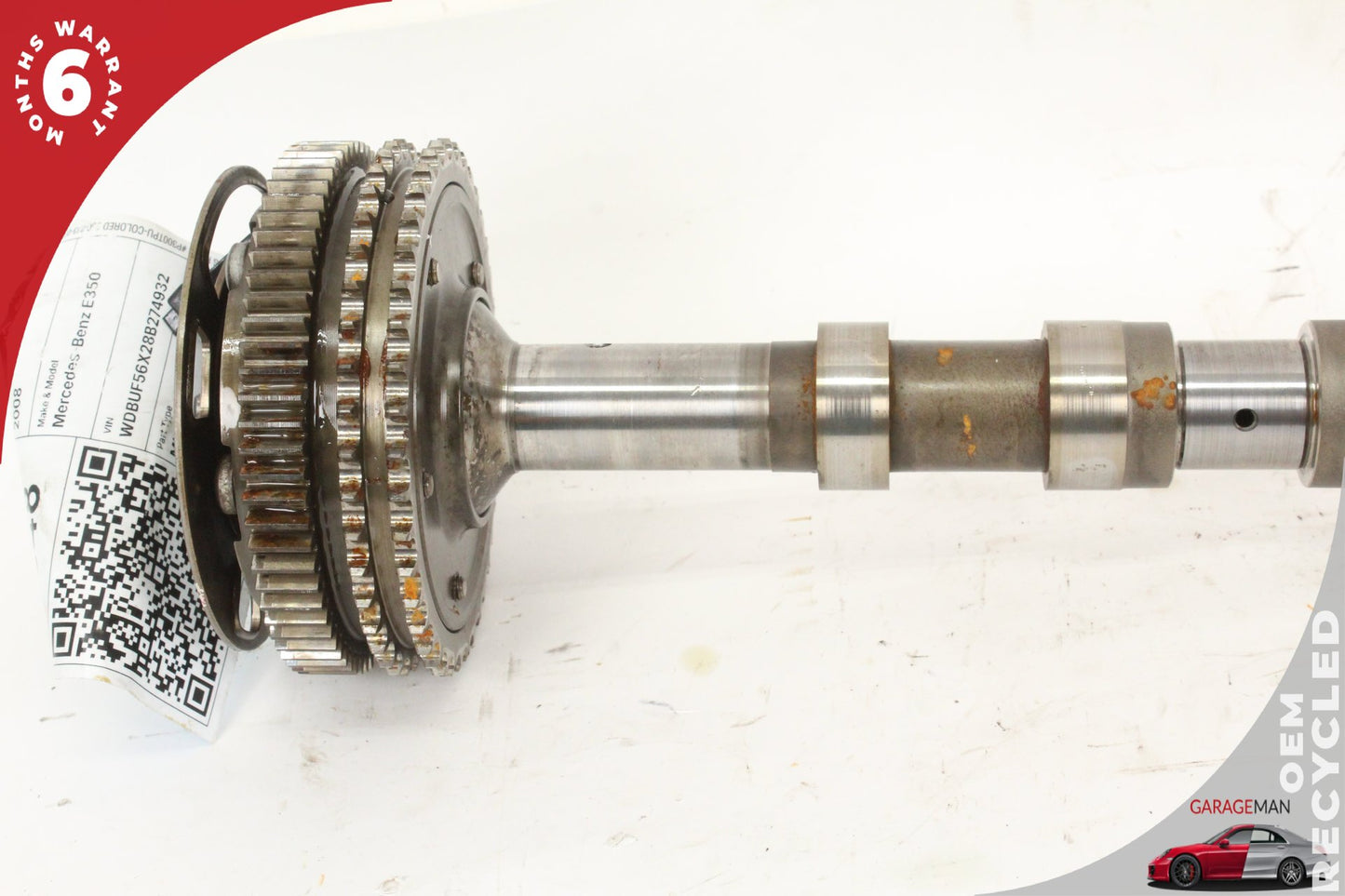 2005-2012 Mercedes-Benz E350 W211 Left Exhaust Camshaft 2720502408 OEM