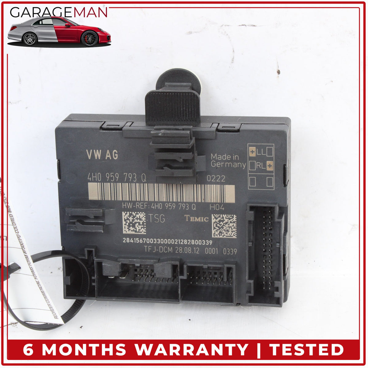 2010-2016 Porsche Panamera 970 Front Left Side Door Control Module Unit OEM