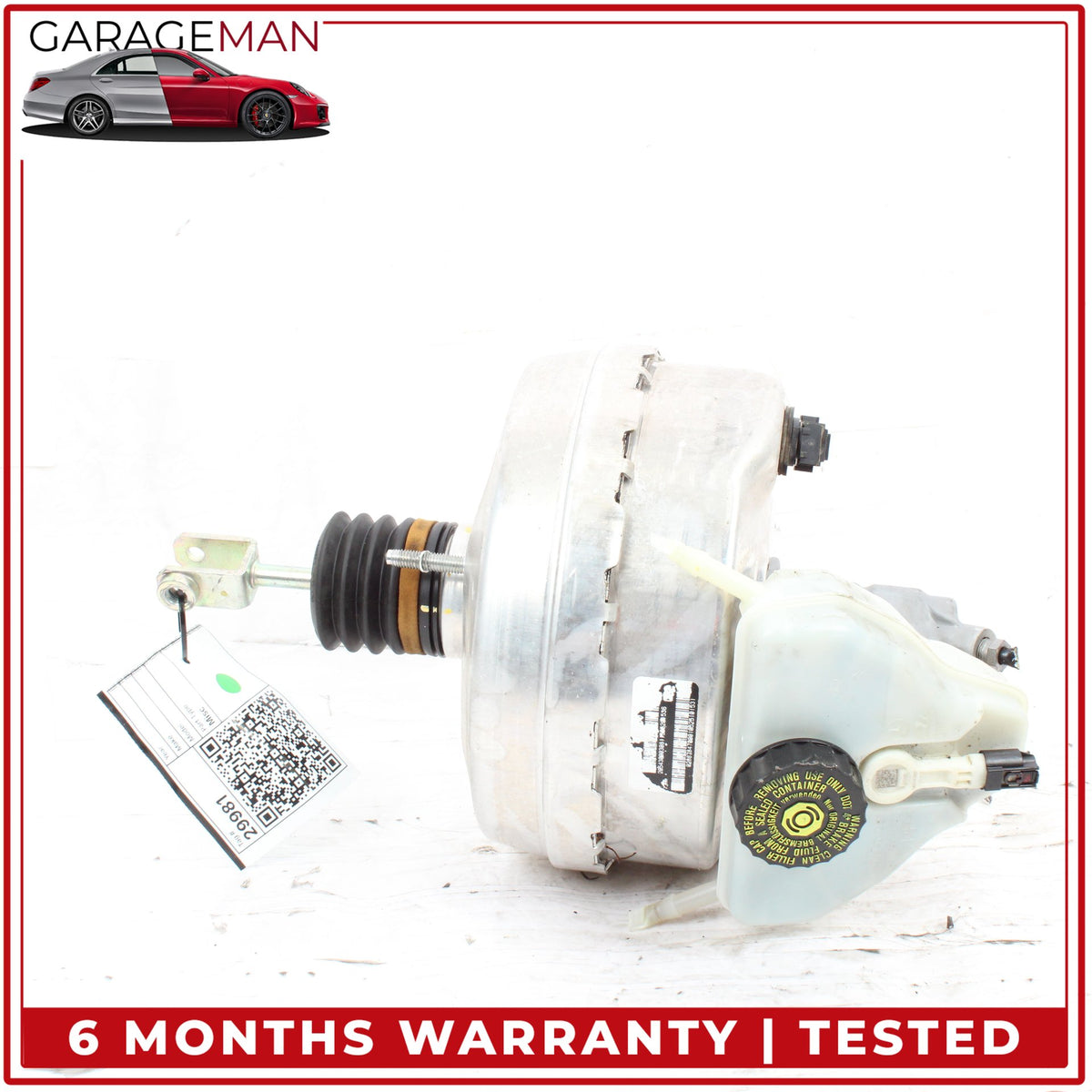 2015-2018 Mercedes W205 C300 Power Brake Booster Master Cylinder 2054300030 OEM