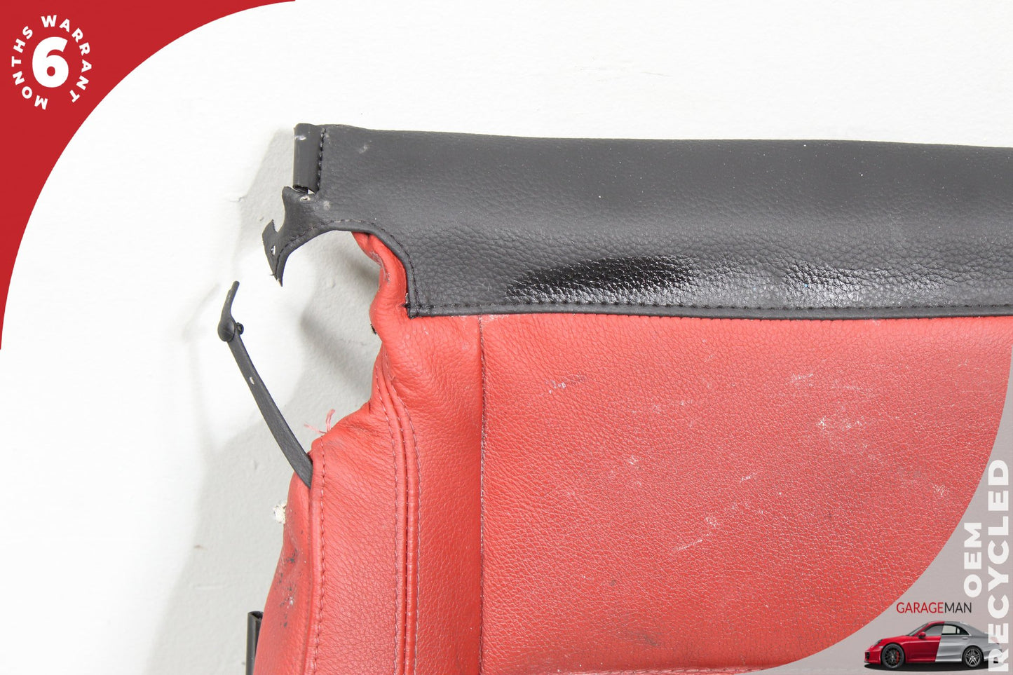 2007-2013 BMW 335is 328i Front Left Lower Bottom Seat Cushion Red 7253056 OEM