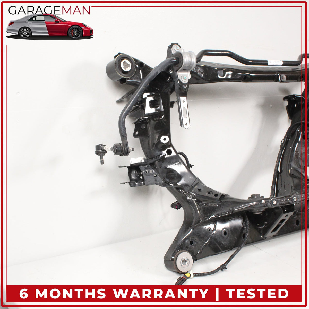 2017-2023 Tesla Model 3 Rear Subframe Crossmember w/ Sway Bar 104457500B OEM