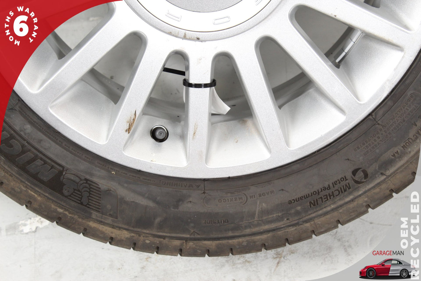 2002-2005 Ford Thunderbird 16 Spoke Wheel Rim w/ Tire 17X7.5JX60 4W631007CC OEM