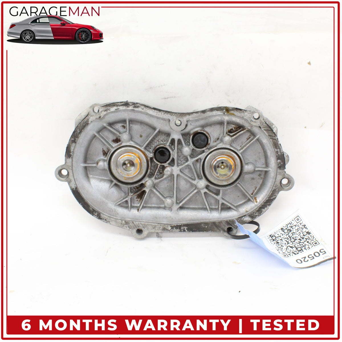2005-2013 Mercedes W164 ML350 Front Right Engine Timing Chain Cover Plate OEM
