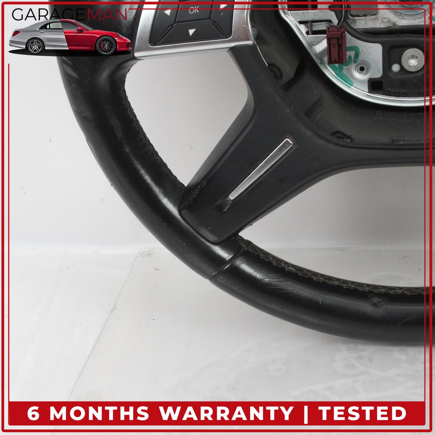 2012-2016 Mercedes W166 ML350 GL450 Driver Steering Wheel w/ Paddle Shifters OEM
