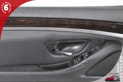 2011-2016 BMW 528i 535i F10 Front Left Driver Side Interior Door Trim Panel OEM