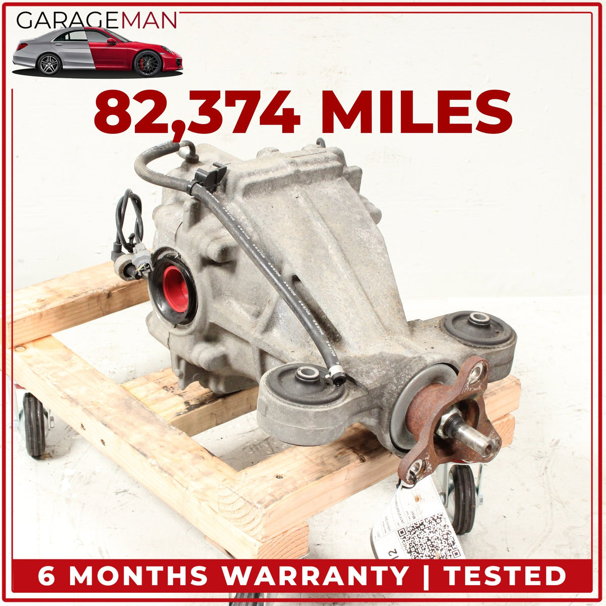 2016-2024 Infiniti Q50 Q60 4WD 3.0L Rear Differential Carrier 383014GD3A OEM