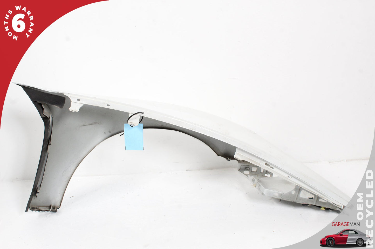 2013-2016 Porsche Cayman 981 Boxster Front Left Side Fender Panel White OEM