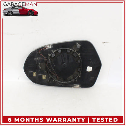 2012-2018 Audi A6 S6 Front Right Side Door Rear View Mirror Glass 4G0857536E OEM