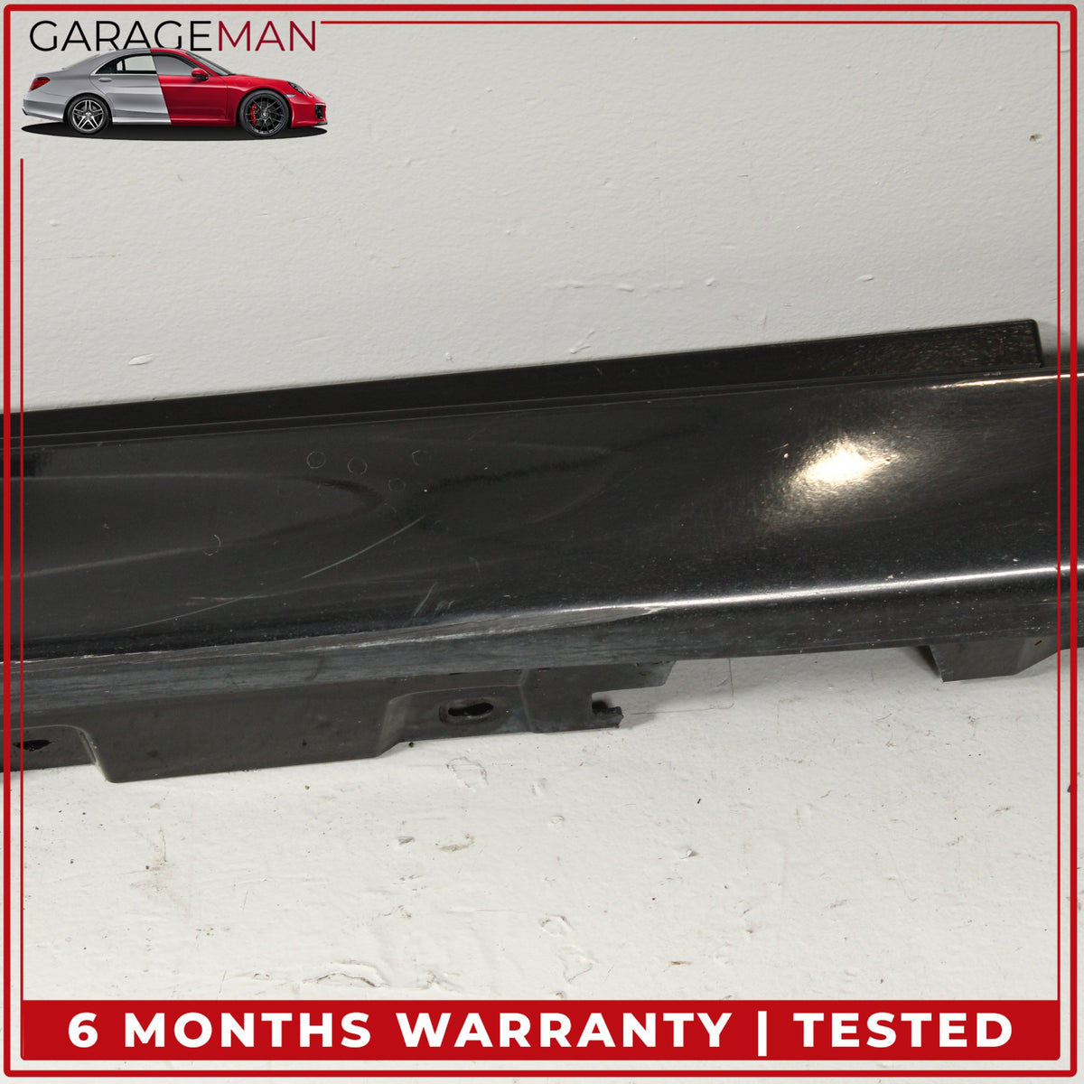 2011-2016 BMW 528i 535i Right Side Lower Skirt Rocker Panel Black 8048686 OEM
