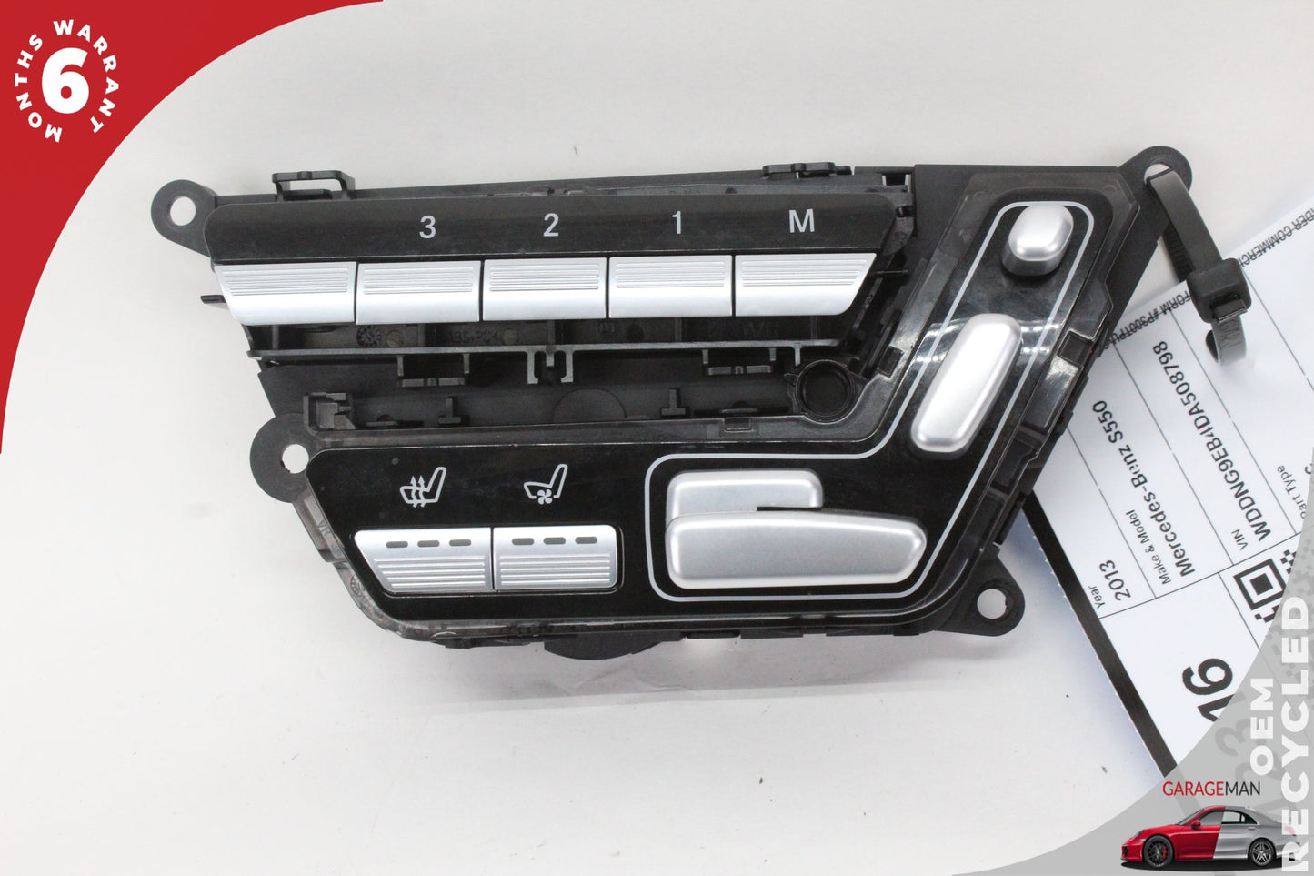2007-2014 Mercedes W221 S550 CL550 Front Right Seat Control Memory Switch OEM