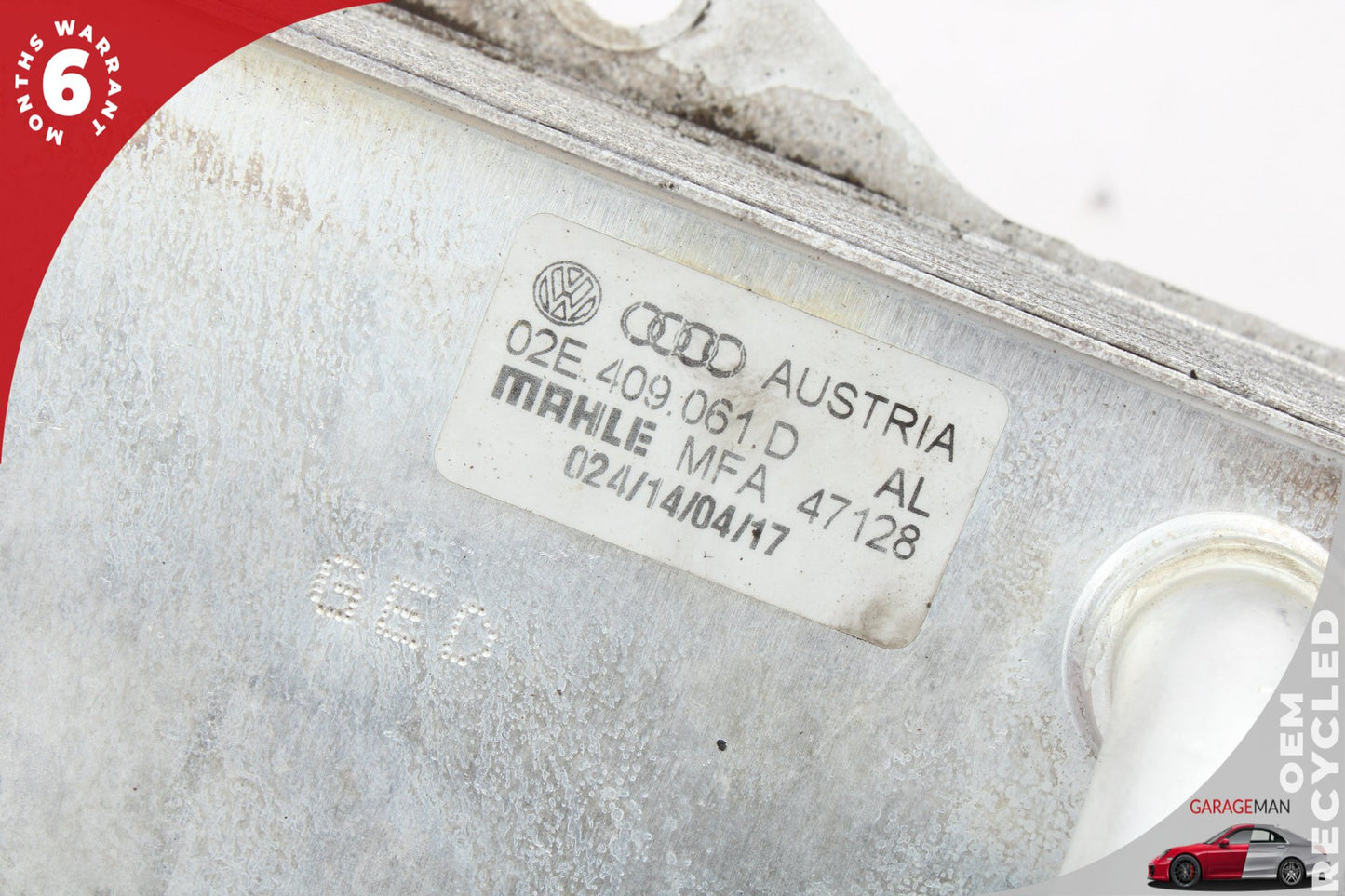 15-20 Audi A3 8V Sedan Automatic Transmission Oil Cooler Mahle 02E409061D