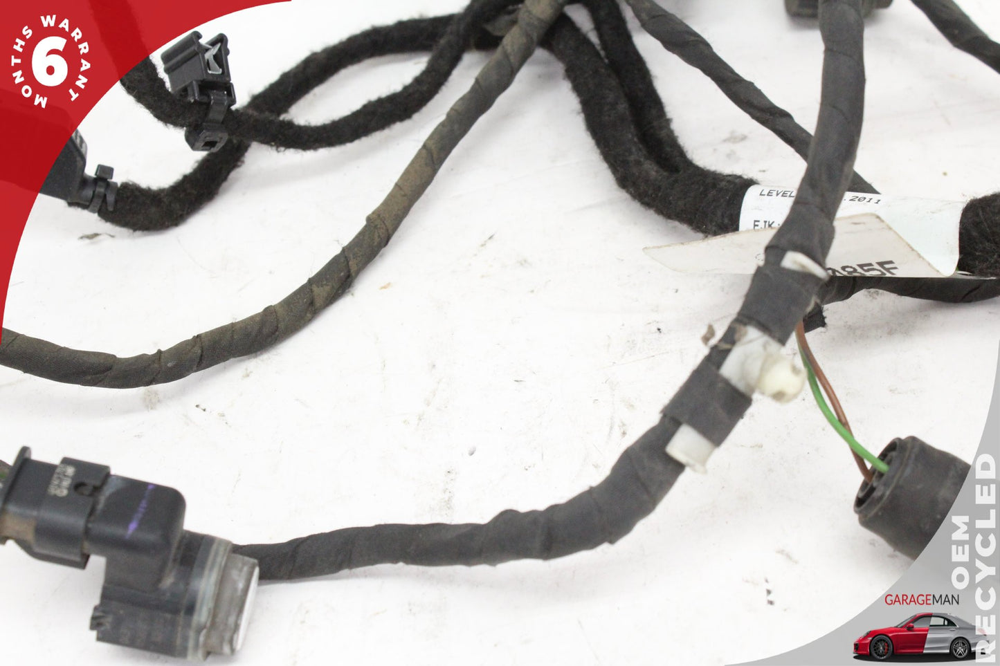 2012-2018 Audi A7 Rear Bumper Parking Sensor w/ Wire Harness 4G8971085F OEM