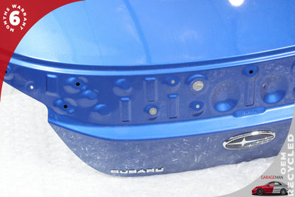 2022-2025 Subaru BRZ Toyota GR86 Rear Trunk Deck Lid Shell Cover Panel Blue OEM