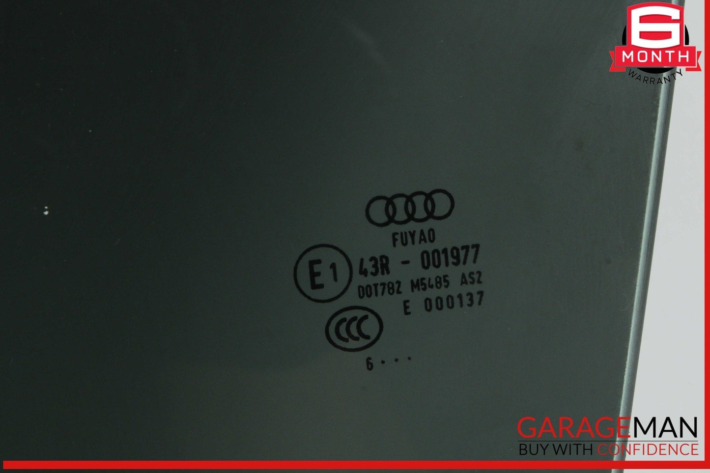 18-24 Audi S5 A5 RS5 Coupe Front Left Driver Side Door Window Glass OEM