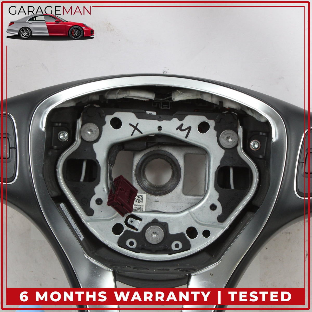 2014-2020 Mercedes X156 GLA250 Steering Wheel w/ Paddle Shifters 0004607411 OEM