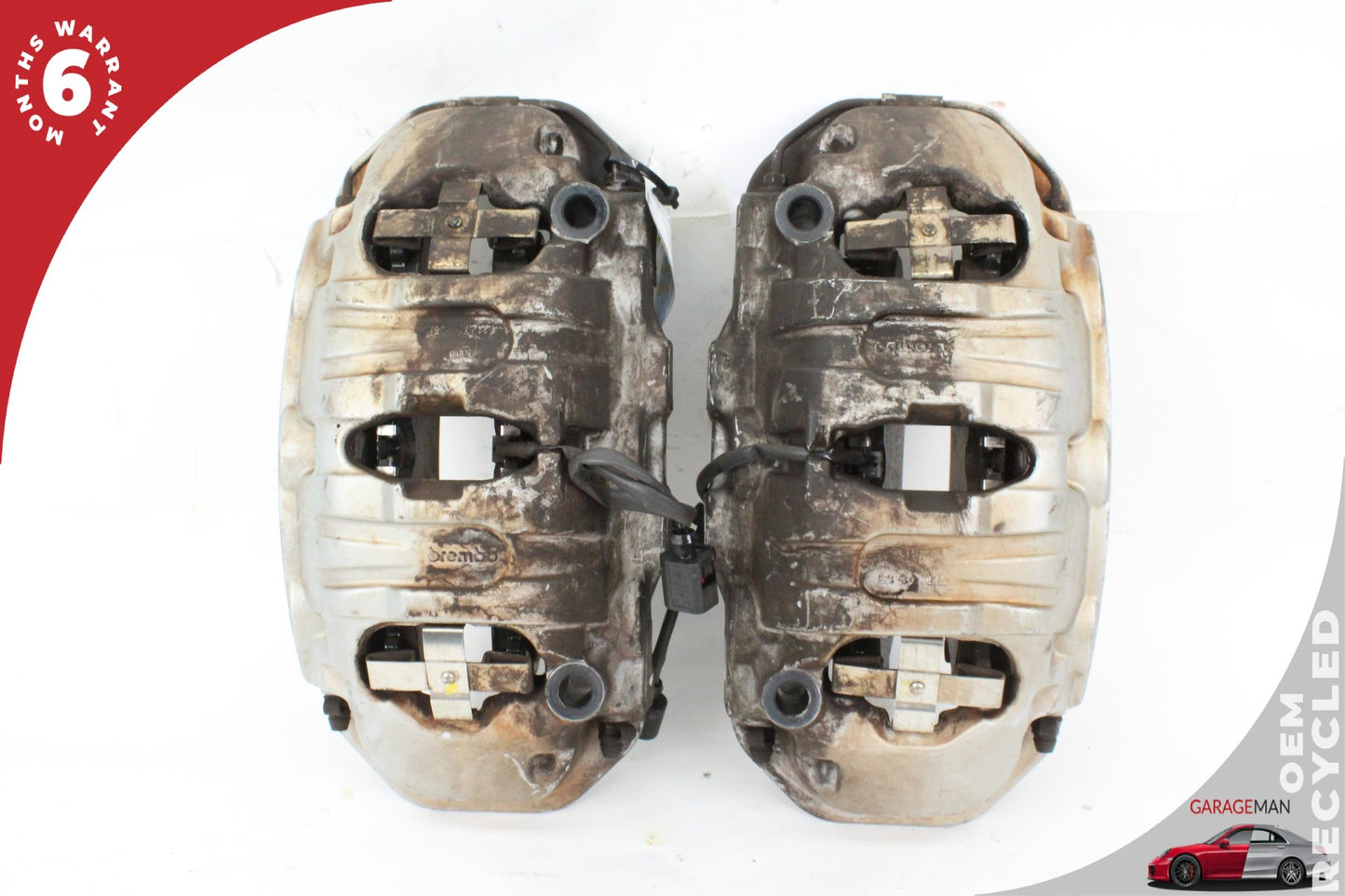 2010-2023 Porsche Panamera Sedan Front Left and Right Side Brake Caliper Set 7PP815123