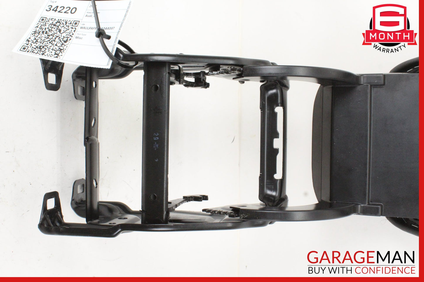 2009-2016 Audi A5 Front Center Console Leather Arm Rest Armrest Lid Assembly OEM