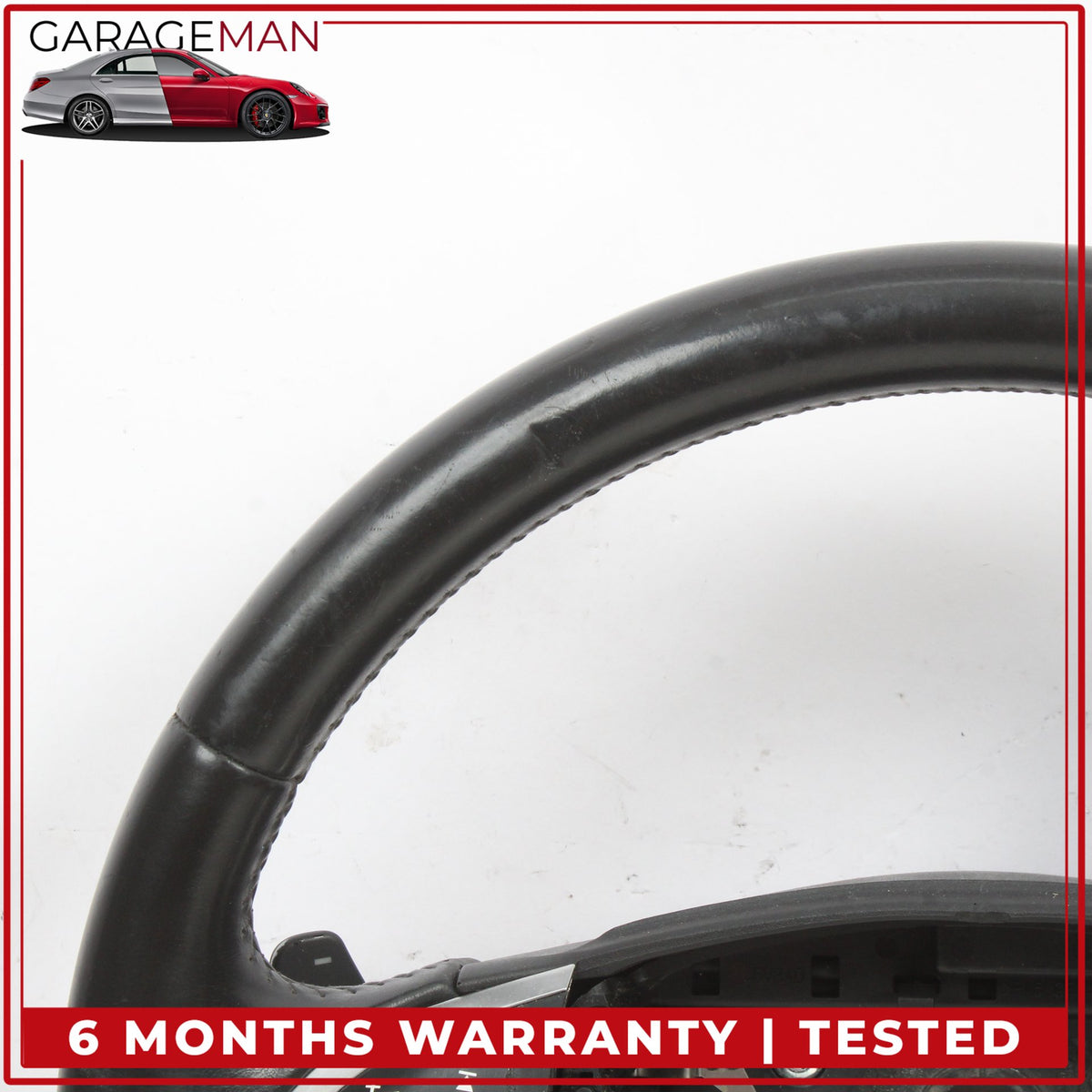 2012-2015 Jaguar XF X250 Front Left Side Steering Wheel w/ Paddle Shifters OEM