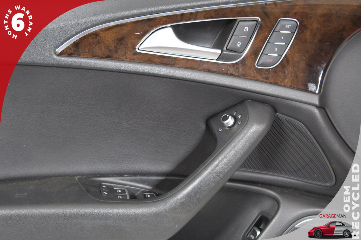 2012-2018 Audi A6 S6 Front Left Side Interior Door Panel 4G1867021 OEM