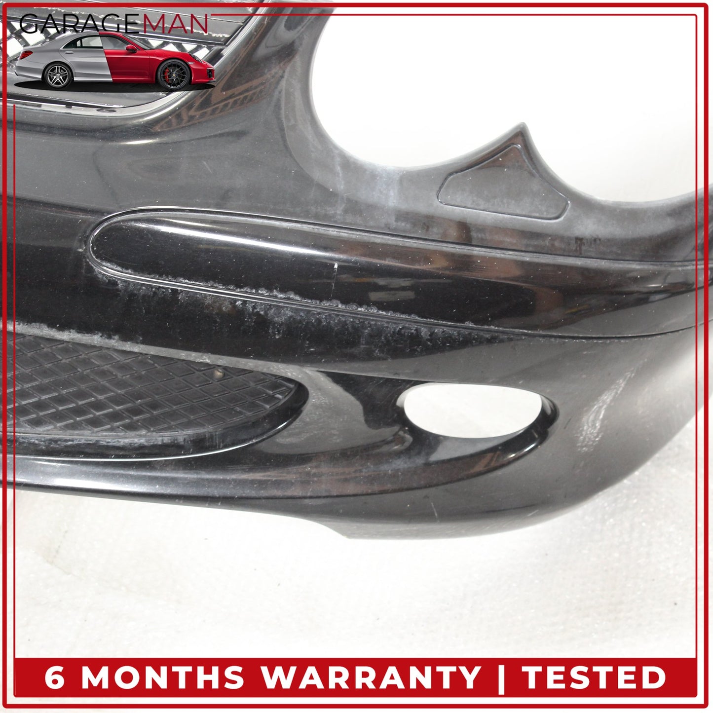2003-2006 Mercedes R230 SL500 SL600 Front Bumper Cover Assembly Black OEM