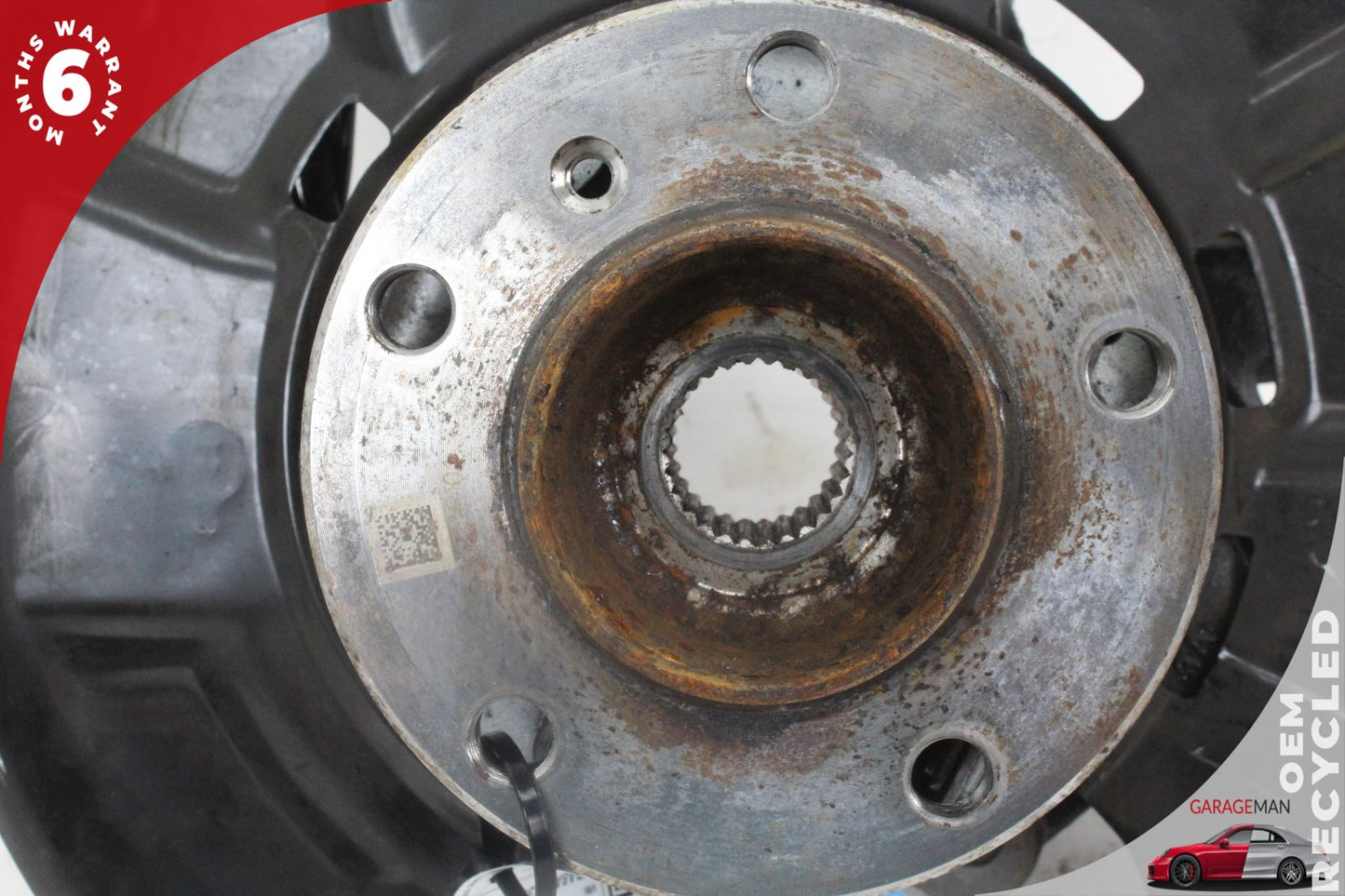 2012-2018 BMW 320i F30 Rear Left Side Spindle Knuckle Wheel Hub 6792521 OEM